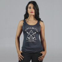 T-shirt femme LIMA Flags & Cup Framboise