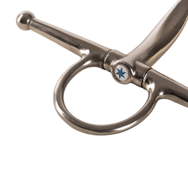 Mors à aiguilles Velari simple brisure Acier Inoxydable
