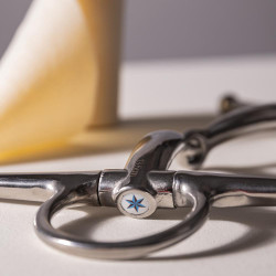 Mors à aiguilles Velari simple brisure Acier Inoxydable