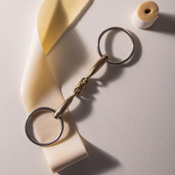 Mors à Anneaux Velari Double Brisure en Cuivre Mors à Anneaux Velari Double Brisure en Cuivre