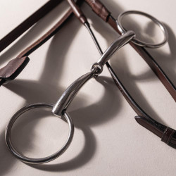 Mors à Anneaux Velari Simple Brisure Acier Inoxydable Mors à Anneaux Velari Simple Brisure Acier Inoxydable