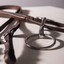 Mors à Anneaux Velari Simple Brisure Acier Inoxydable Mors à Anneaux Velari Simple Brisure Acier Inoxydable