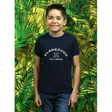 T-shirt enfant COTO Flags & Cup T-shirt enfant COTO Flags & Cup