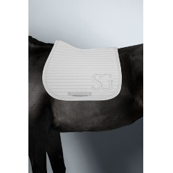 Tapis de selle SG x Harcour Lilibet Blanc Tapis de selle SG x Harcour Lilibet Blanc