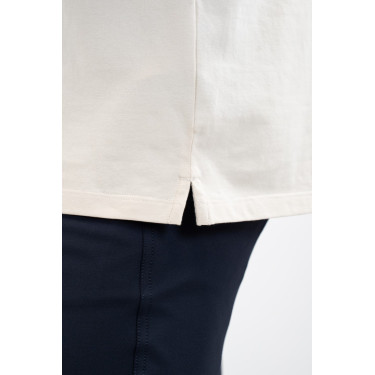 Tee-shirt SG x Harcour Lucky manches courtes Lin Beige Tee-shirt SG x Harcour Lucky manches courtes Lin Beige