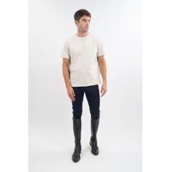 Tee-shirt SG x Harcour Lucky manches courtes Lin Beige Tee-shirt SG x Harcour Lucky manches courtes Lin Beige