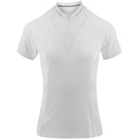 Polo Equithème Elodia Blanc Polo Equithème Elodia Blanc