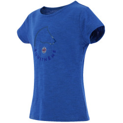 T-shirt Equithème Claire Enfant Bleu Monaco