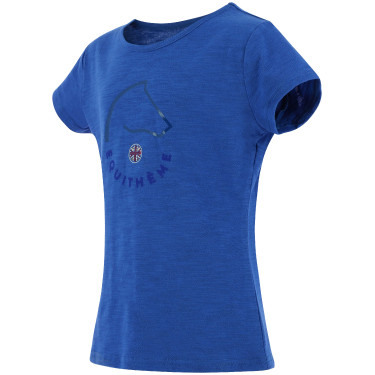 T-shirt Equithème Claire Enfant Bleu Monaco