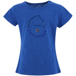 T-shirt Equithème Claire Enfant Bleu Monaco