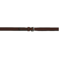 Rênes caoutchouc Eric Thomas 16mm Havane Marron