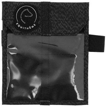 Porte cartes Je t'aime Equithème Noir