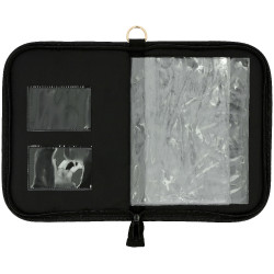 Porte documents Je t'aime Equithème Marron