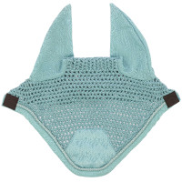 Bonnet chasse mouche Equithème Brocart Bleu ciel