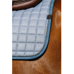 Tapis de selle Equithème Chic Bleu Tapis de selle Equithème Chic Bleu