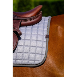 Tapis de selle Equithème Chic Gris Tapis de selle Equithème Chic Gris