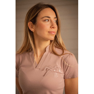 Polo Pénélope Josie Beige / rose