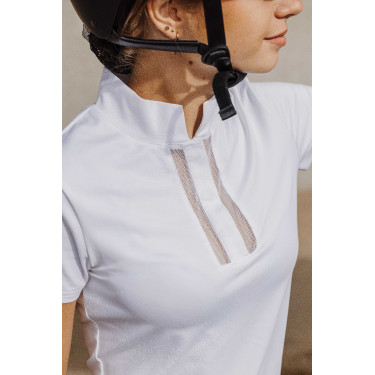 Polo Equithème Riyadh Blanc