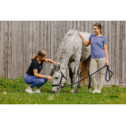 T-shirt Je t'aime Equithème Rosalie Violet