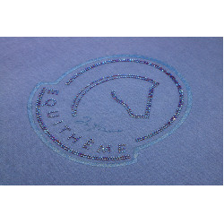 T-shirt Je t'aime Equithème Rosalie Violet