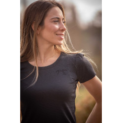 T-shirt Pénélope Techty manches courtes Gris