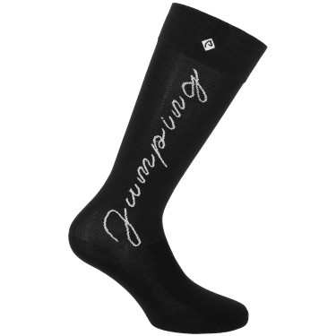 Chaussettes Equithème Jump Noir / argent Chaussettes Equithème Jump Noir / argent