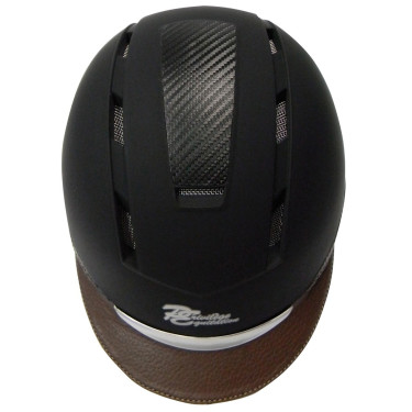 Casque Privilege Equitation CONFORT Noir / marron