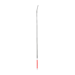 Cravache de dressage Whip & Go culot métal Rouge / argent