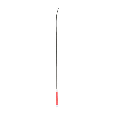 Cravache de dressage Whip & Go culot métal Rouge / argent