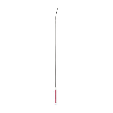 Cravache de dressage Whip & Go culot métal Bordeaux / argent