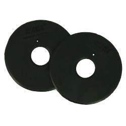 Rondelles de mors Norton semi-ouverte Noir