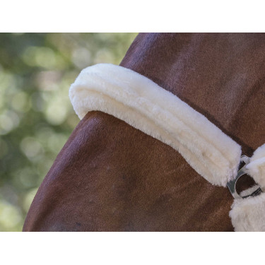 Licol Norton Full mouton synthétique Noir / écru