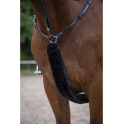 Fourreau de collier de chasse Equithème Teddy Noir Fourreau de collier de chasse Equithème Teddy Noir