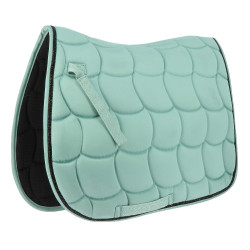 Tapis de selle Equithème Satin Gris bleu
