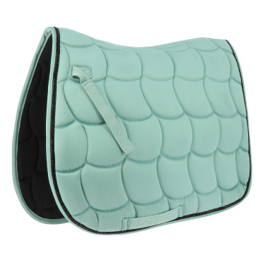 Tapis de selle Equithème Satin Gris bleu