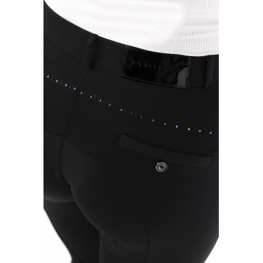 Pantalon Equithème Safir Noir / bleu