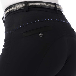 Pantalon Equithème Safir Noir / bleu