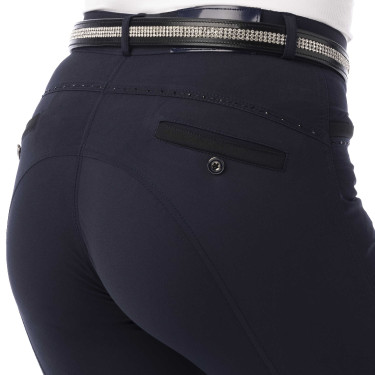Pantalon Equithème Safir Marine / noir Bleu