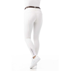 Pantalon Equithème Safir Blanc / bleu