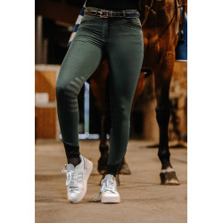 Pantalon Equithème Safir Vert forêt Pantalon Equithème Safir Vert forêt