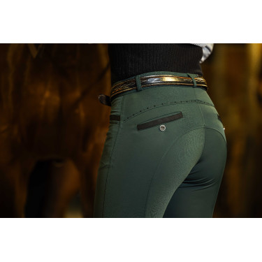 Pantalon Equithème Safir Vert forêt Pantalon Equithème Safir Vert forêt