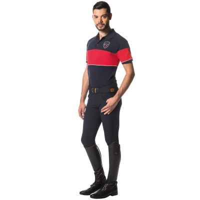 Culotte PARENCE homme droit Privilege Equitation Bleu marine