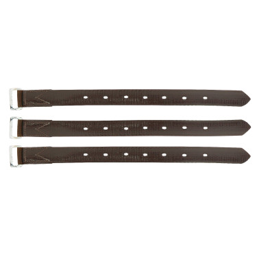 Contre-sanglons pour selle mixte Norton Club Rexine Evol Marron