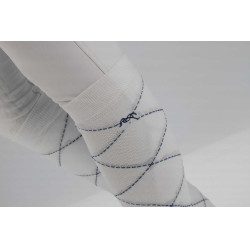 Chaussettes Pénélope Luxe Blanc