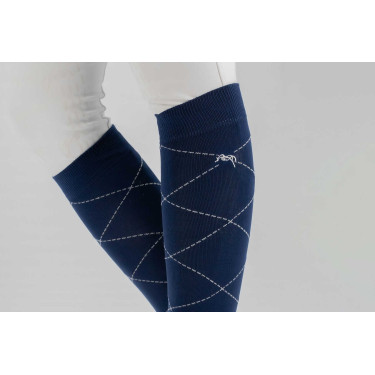 Chaussettes Pénélope Luxe Bleu marine