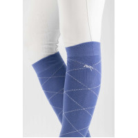 Chaussettes Pénélope Luxe Bleu vintage