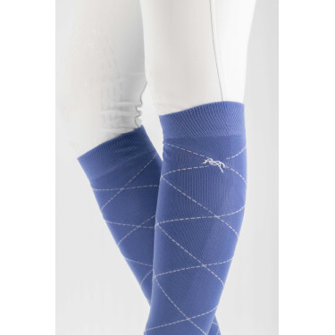 Chaussettes Pénélope Luxe Bleu vintage