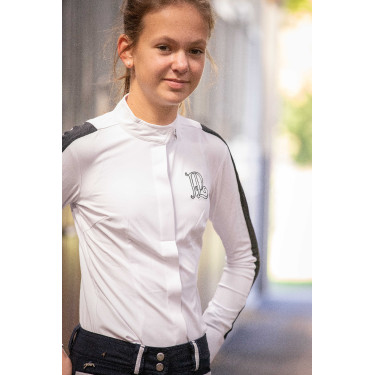 Chemise de concours Pénélope Showshirt Blanc