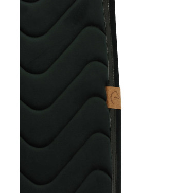 Tapis de selle Equithème Glossy Noir