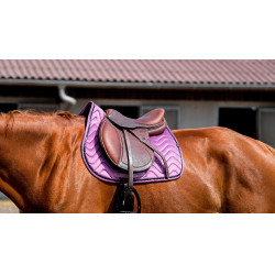 Tapis de selle Equithème Glossy Violet